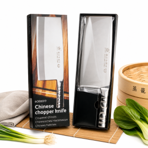 Przejdź do produktu Xiaotanzin Nóż Chiński Tasak Kuchenny do Warzyw Mięsa 32,5cm na prezent