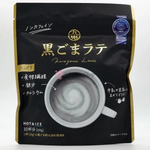 Przejdź do produktu Kuki Kuro Goma Latte 150g z Czarnym Sezamem do Napojów Deserów JAPOŃSKA