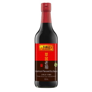 Przejdź do produktu LKK Sos sojowy grzybowy wegański 500ml do smazonego ryżu chow mein tofu