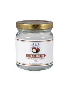 Przejdź do produktu CHAOKOH Olej kokosowy virgin 180ml do curry woka deserów dań tajskich