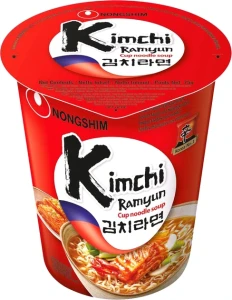 Przejdź do produktu Nongshim Zupa instant Kimchi Ramyun kubek miska 75g zupka zupki chińskie