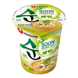Przejdź do produktu Nongshim Soon Veggie Ramyun Zupa Instant Wegańska Koreańska Kubek 67g