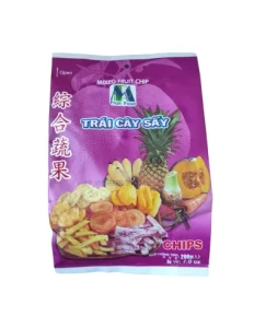Przejdź do produktu Minh Phat Chipsy Owocowe Mix 200g snack przekąska chrupiące owoce suszone
