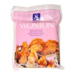 Przejdź do produktu Ciasto wonton cienkie 250g do pierożków zup smażenia dim sum