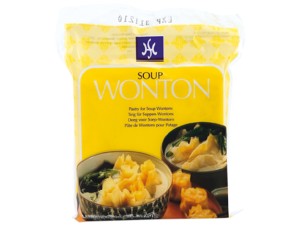 Przejdź do produktu Ciasto wonton cienkie 500g do pierożków zup smażenia dim sum