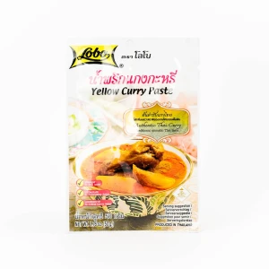 Przejdź do produktu Lobo Yellow Curry 50g Tajska Żółta Pasta Przyprawowa do Curry z Kurczakiem
