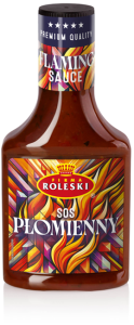 Przejdź do produktu Roleski Sos Płomienny 355g Ostry do Grilla Mięsa Burgerów Frytek i Kanapek