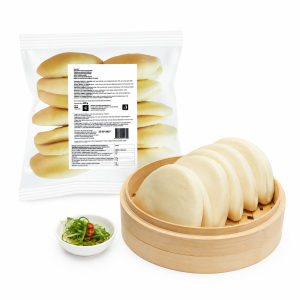 Przejdź do produktu Heuschen Schrouff Gua Bao Buns 600g Bułeczki Bao Azjatyckie na Parze 10szt.