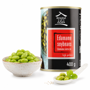 Przejdź do produktu House of Asia Fasola Edamame 400g do sushi ramen sałatek soja azjatycka