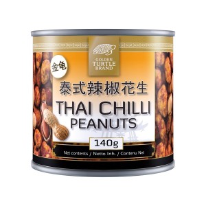 Przejdź do produktu GoldenTurtle Orzeszki chili 140g pikantna przekąska snack azjatycki do piwa
